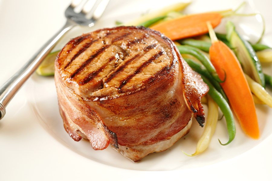 Bacon-Wrapped Pork Tenderloin