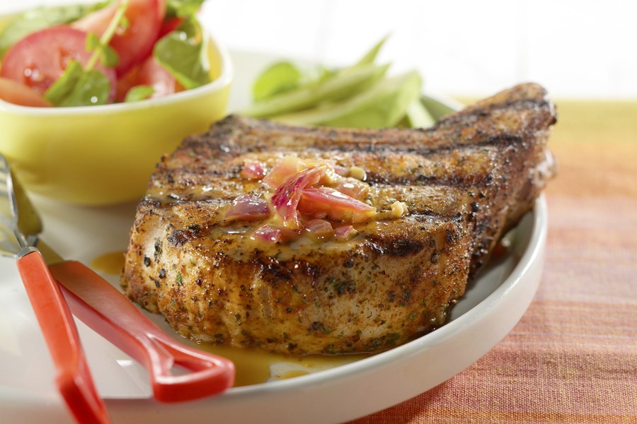 Bone-In Mojo Pork Chops