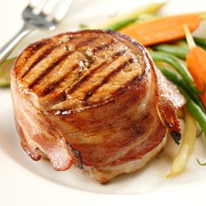 Bacon-Wrapped Pork Tenderloin